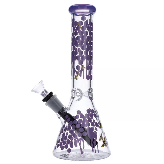 WP BEAKER BASE PRINTED DESIGN ASSTD 10"