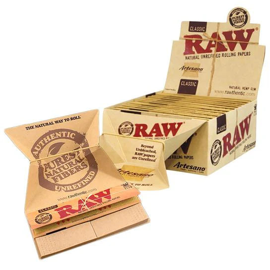 RAW CLASSIC ARTESANO KING SIZE SLIM 15CT