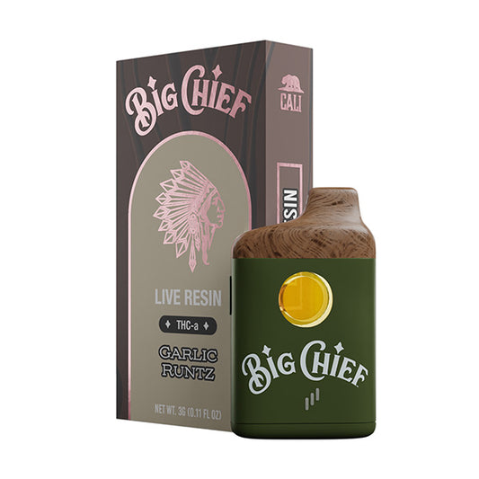 BIG CHIEF THCA GARLIC RUNTZ 3GM