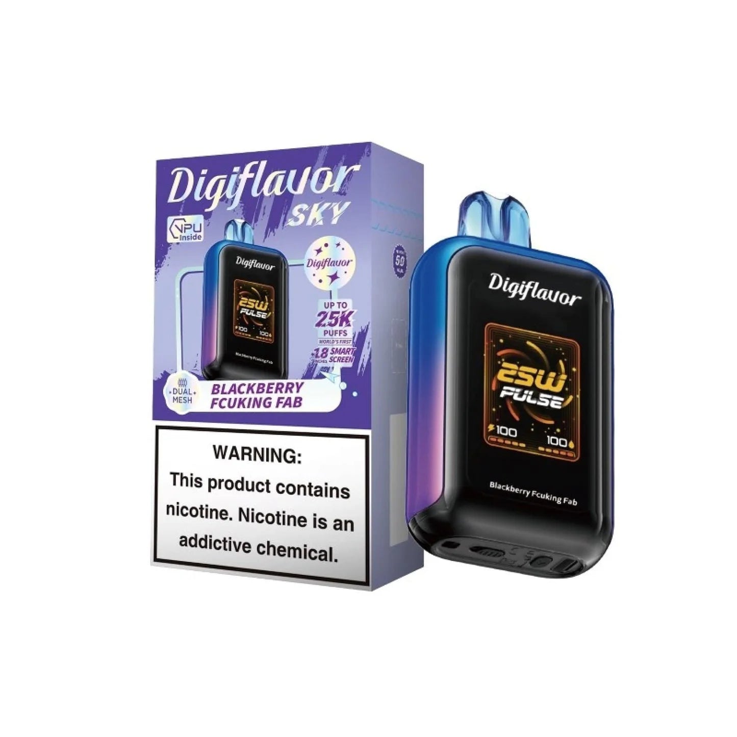 GEEK BAR DIGI SKY BLACKBERRY FCUKING FAB 25K