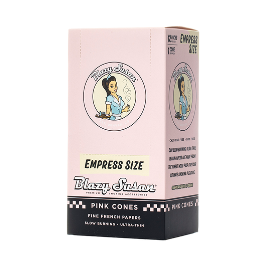 BLAZY SUSAN EMPRESS SIZE PINK CONE 12CT