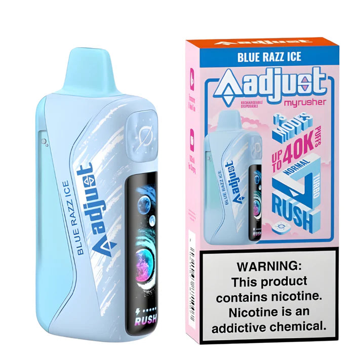 ADJUST MYRUSHER BLUE RAZE ICE  40K