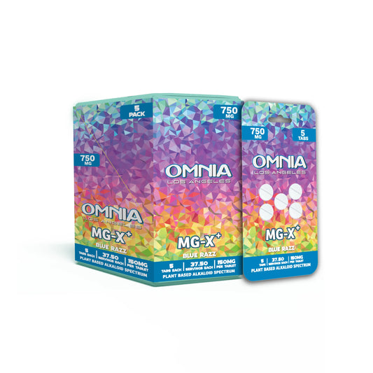 OMNIA MG-X LOST ANGELES BLUE RAZZ 750MG