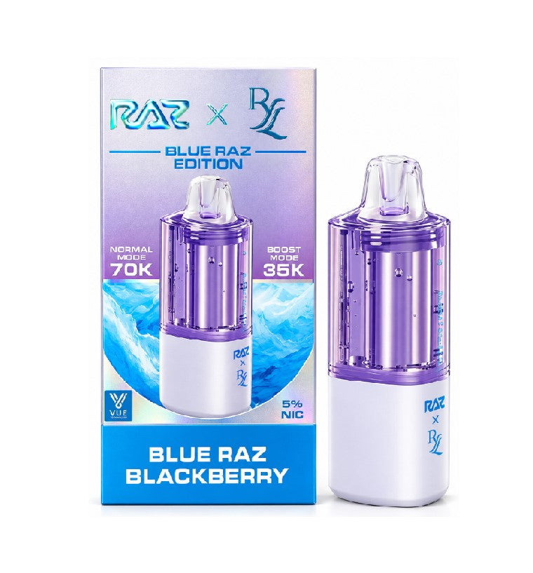 RAZ X BLUE RAZZ EDTN POD BLUE RAZZ BLACKBERRY 70K