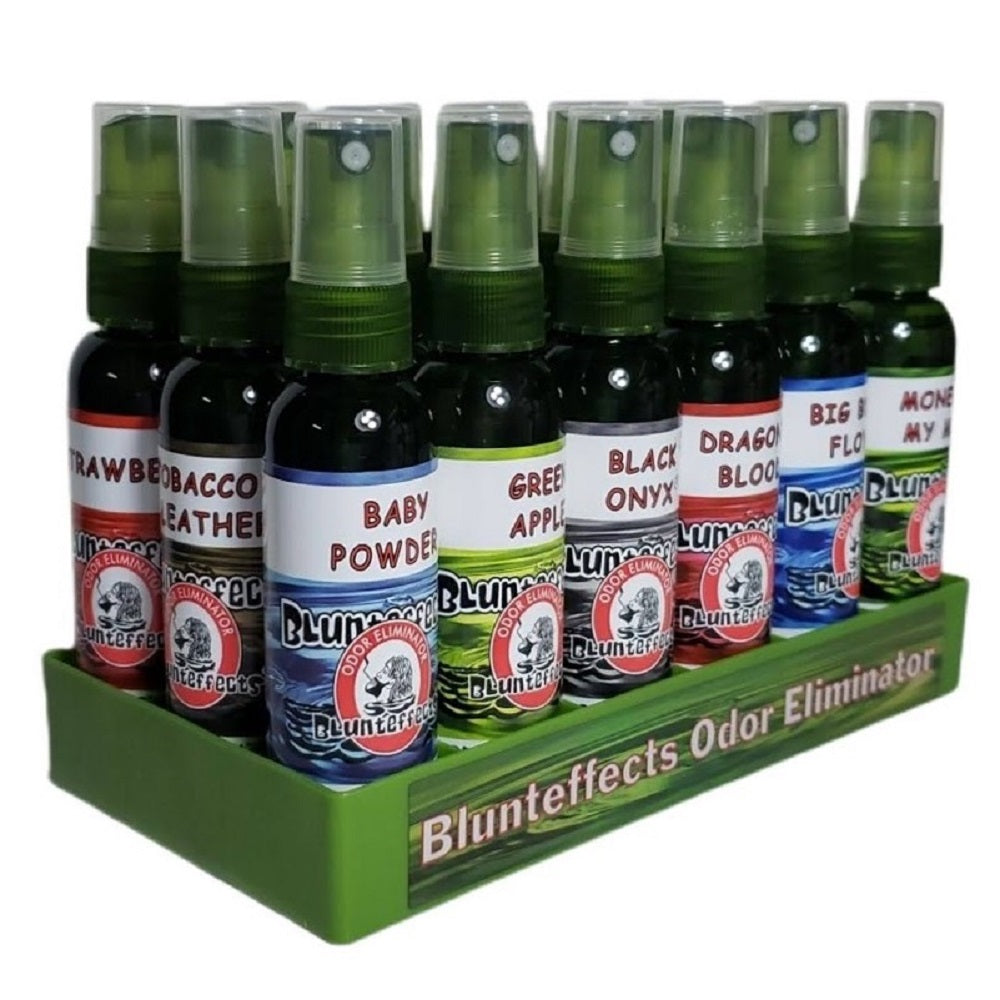 BLUNT EFFECTS ODOR ELIMINATING AIR FRESHNERS 18CT/DISPLAY ASST FLAVORS