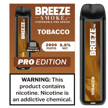 BREEZE SMOKE PRO EDITION TOBACCO 2K