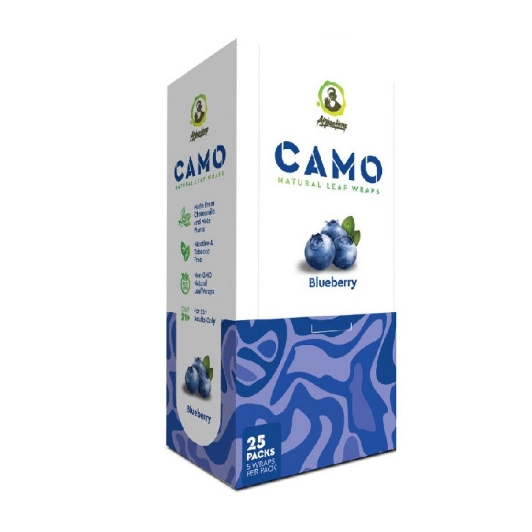CAMO NATURAL LEAF WRAPS BLUEBERRY