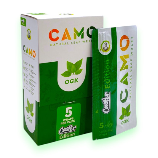 CAMO NATURAL LEAF WRAPS CASPER EDITION OGK  25CT