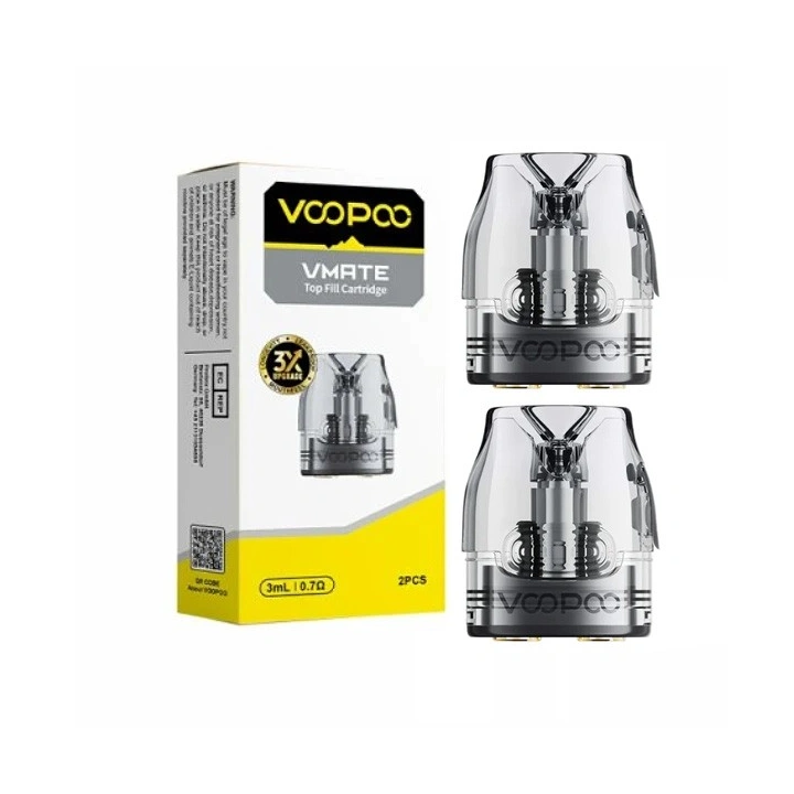 VOOPOO VMATE V2 CARTIDGE 0.7OHM 3ML 2CT