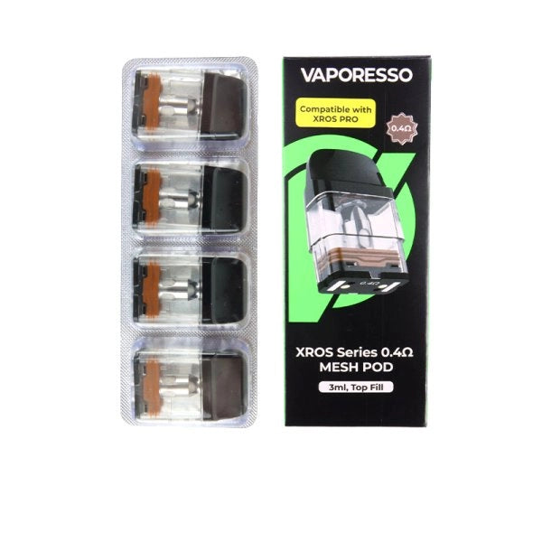 VAPORESSO XROS PODS COREX COIL 3ML 0.4OHM 4CT
