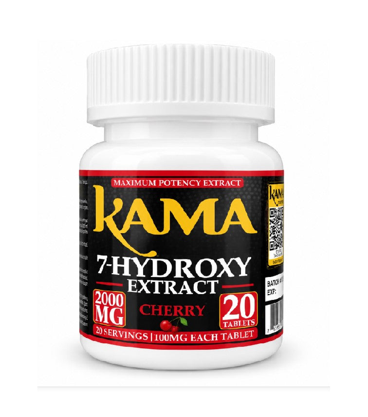 KAMA 7 HYDROXY EXTRACT CHERRY JAR 2000MG