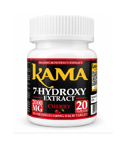 KAMA 7 HYDROXY EXTRACT CHERRY JAR 2000MG