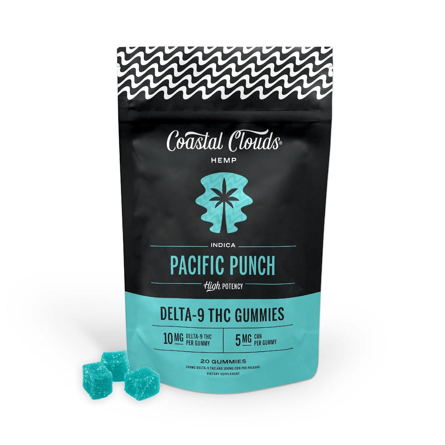 COASTAL CLOUDS GUMY PACIFIC PUNCH IND 10MG