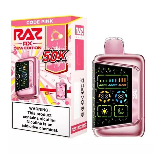 RAZ RX DEW EDTN CODE PINK SWRAWBERRY DEW 50K