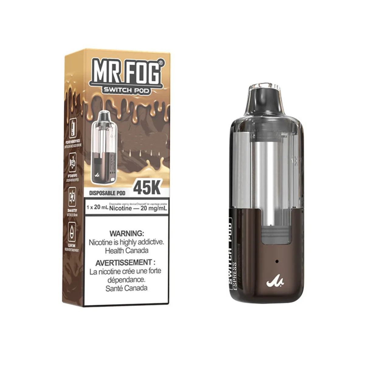 MR  FOG SWITCH POD COFFEE 45K