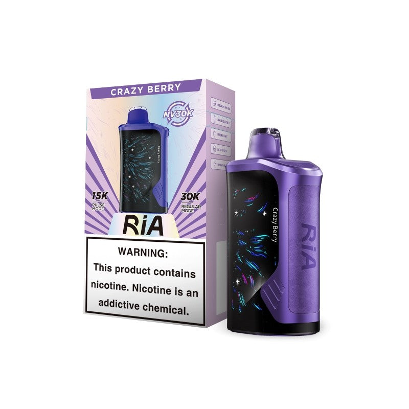 RIA NV CRAZY BERRY 30K|810186630065|Pack Of|5