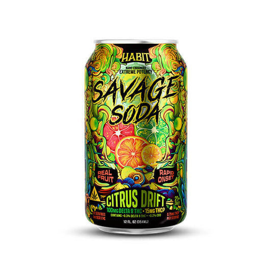 HABIT SAVAGE SODA CITRUS DRIFT 100MG