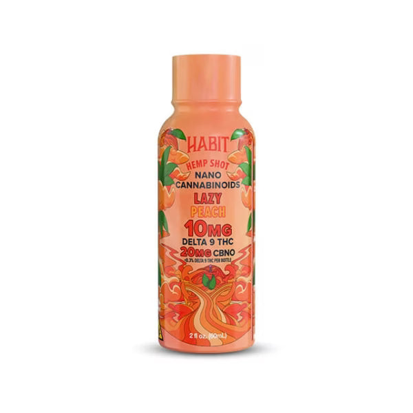 HABIT SHOT D9 LAZY PEACH 10MG 60ML