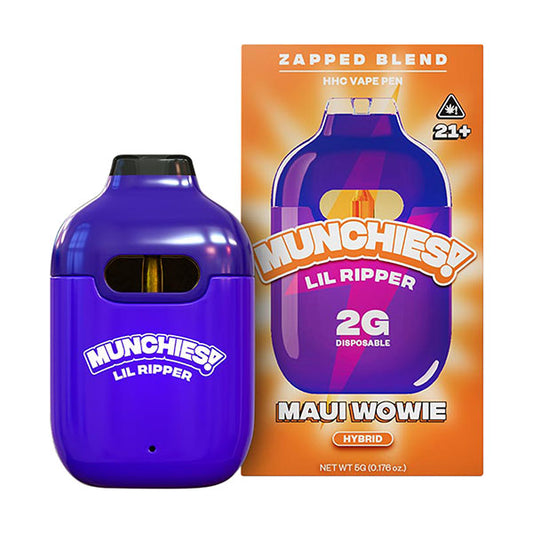 MUNCHIES LIL RIPPER ZAPPED BLEND MAUI WOWIE HYB 2G|843321998256|Pack Of|10