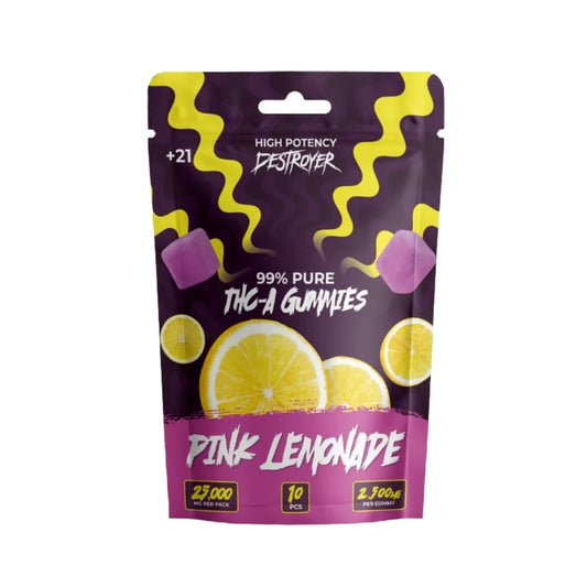 DESTROYER TCHA GUMMY PINK LEMONADE 25000MG