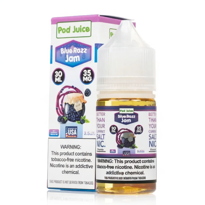 POD JUICE BLUE RAZZ JAM 30ML 35MG