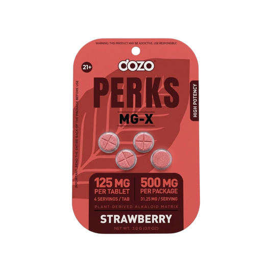 DOZO PERKS MG-X HIGH POTENCY STRAWBERRY 500MG