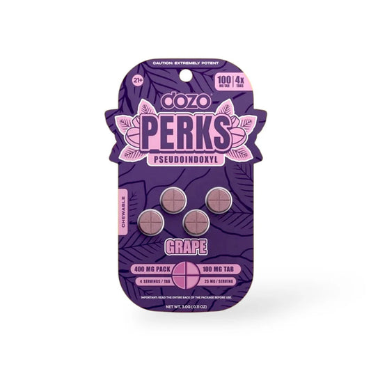 DOZO PERKS PESUDOINDOXYL GRAPE 100MG 4CT