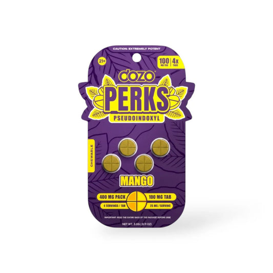 DOZO PERKS PESUDOINDOXYL MANGO 100MG 4CT