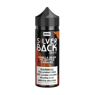 SILVERBACK JUICE CO VANILA BEAN PB BRITLE CRAMEL 6MG 120ML