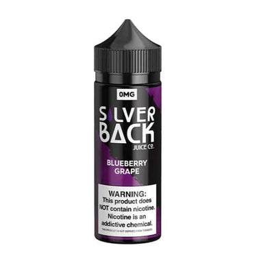 SILVERBACK JUICE CO BOOBOO BLUBRY GRAPE 3MG 120ML