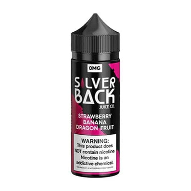 SILVERBACK JUICE CO STRWBRY BNANA DRGN FRUT 6MG 120ML