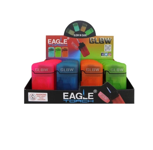 EAGLE TORCH LIGHTER GLOW PT-113GD 20CT