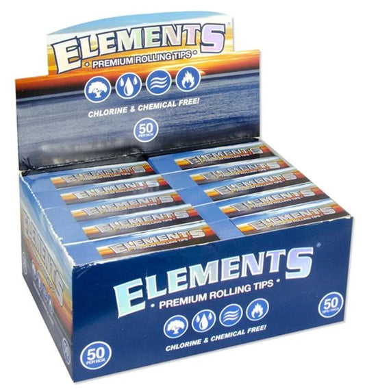 ELEMENTS PREMIUM ROLLING TIPS 50CT