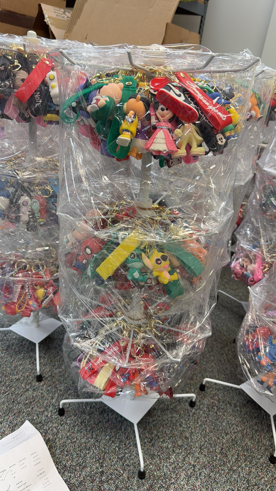 CARTOON KEY CHAIN 120CT