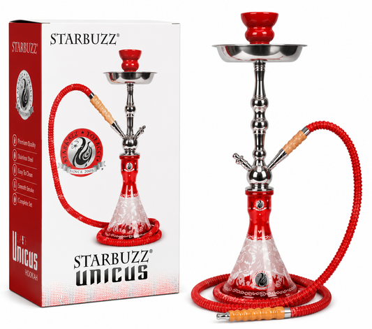 STARBUZZ UNICUS HOOKAH RED COLOR