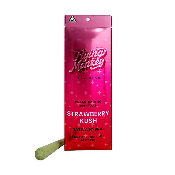FLYING MONKEY PREMIUM PROLL STRAWBERRY KUSH 1GM