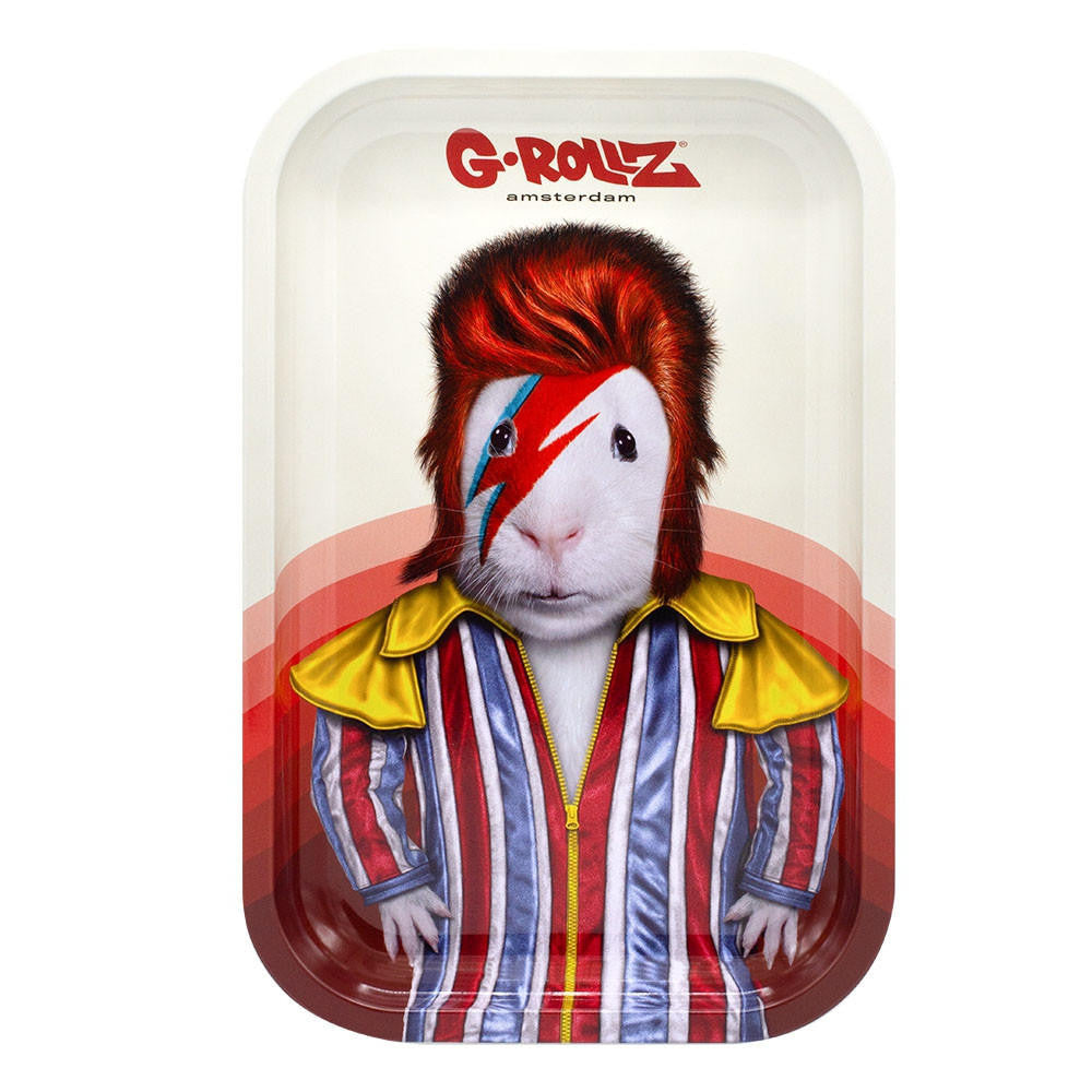 G ROLLZ ROLLING TRAY MEDIUM PR3301R GLAMROCK 1CT