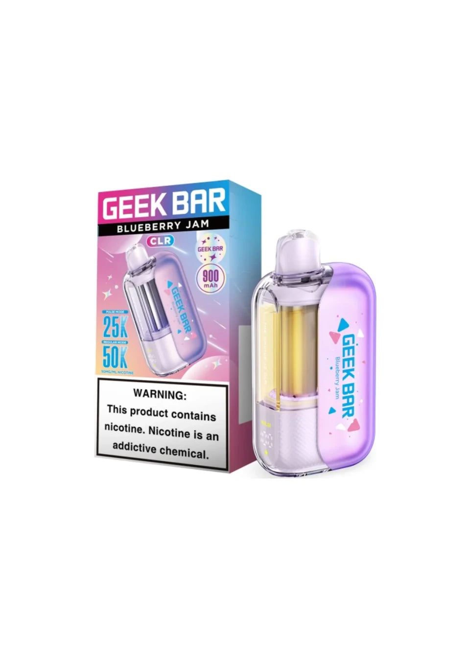 GEEK BAR CLR BLUEBERRY JAM 50K