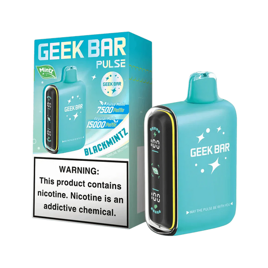 GEEK BAR PULSE BLACK MINTZ 15K