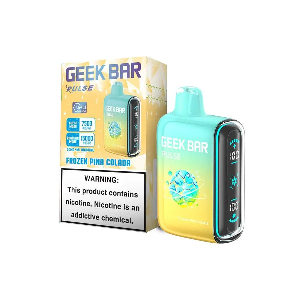GEEK BAR PULSE FROZEN PINA COLADA 15K|810125439100|Pack Of|5