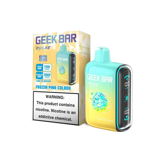 GEEK BAR PULSE FROZEN PINA COLADA 15K|810125439100|Pack Of|5