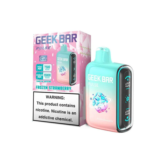 GEEK BAR PULSE FROZEN STRAWBERRY 15K|810125439124|Pack Of|5
