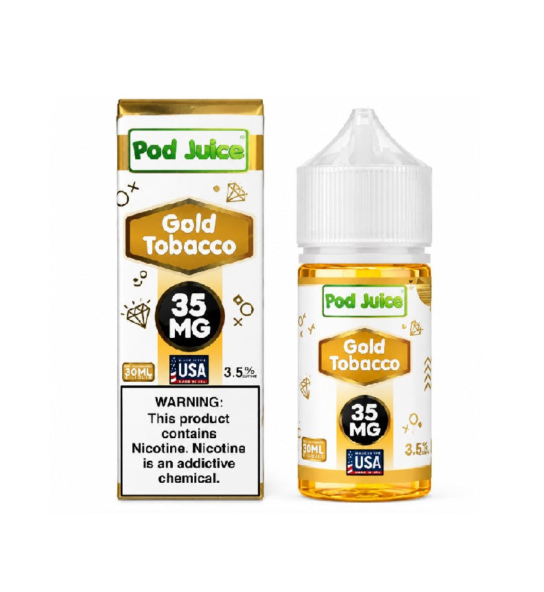 POD JUICE GOLD TOBACCO 35MG 30ML