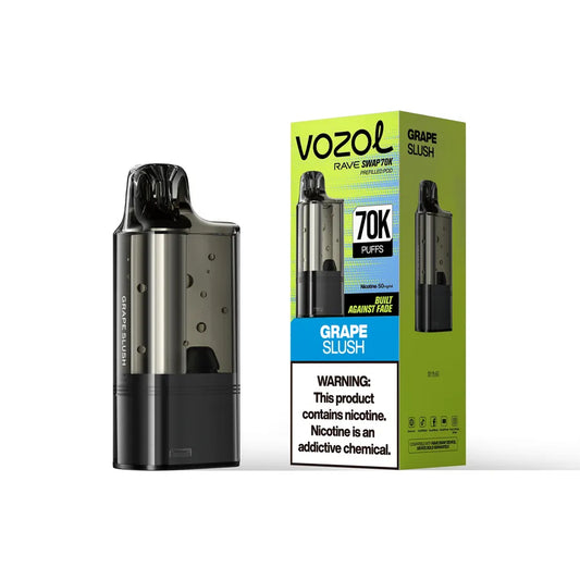 VOZOL RAVE SWAP POD GRAPE SLUSH 70K