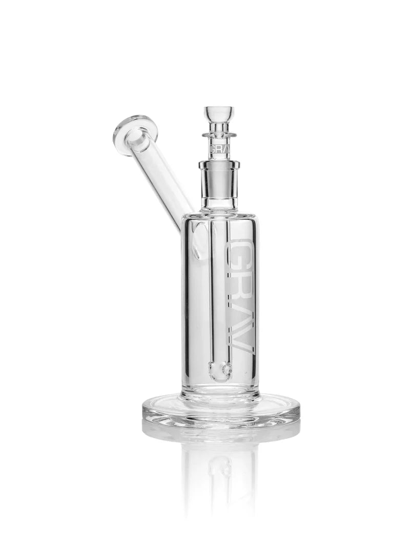 GRAV LABS UPRIGHT BUBBLER CLEAR UB4.0 7"