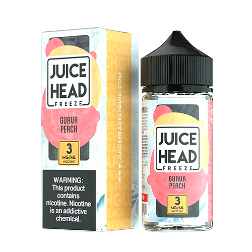 JUICE HEAD FREEZE GUAVA PEACH 6MG 100ML