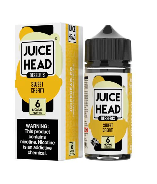 JUICE HEAD SWEET CREAM 100ML 6MG