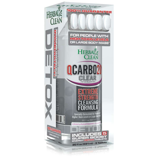 HERBAL QCARBO 20 CLEAR CRAN RASPBERRY 20OZ