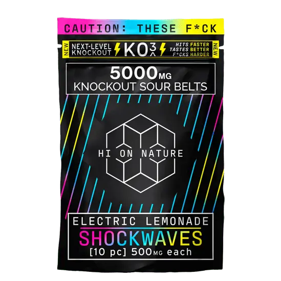 HI ON NATURE KO3 GUMY ELECTRIC LEMONADE 5000MG