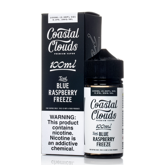 COASTAL CLOUDS ICED BLUE RASPBERRY FREEZE 3MG 100ML